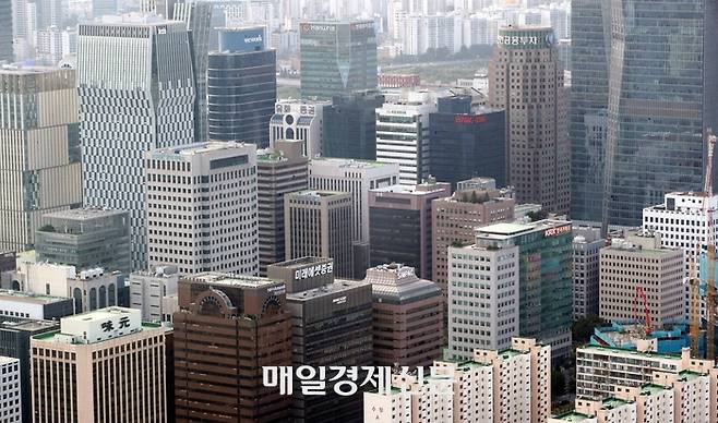 여의도 증권가 전경. [매경DB]