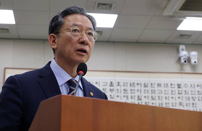 정성호 법무부 장관. 연합뉴스