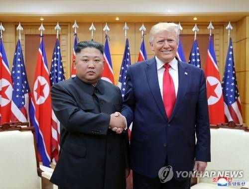 김정은 북한 국무위원장과 도널드 트럼프 미국 대통령 / 사진 = 연합뉴스