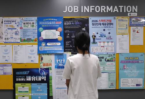 ▲서울시내 한 대학교 일자리플러스센터 모습. 사진=연합뉴스