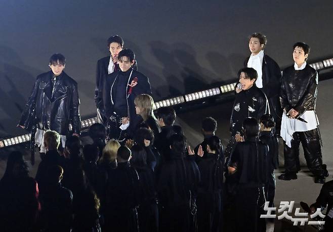 O grupo BTS realizará seu show de retorno gratuito, 'BTS THE COMEBACK LIVE: ARIRANG', na Praça Gwanghwamun, em Seul, no dia 21. Foto: Joint Press Corps