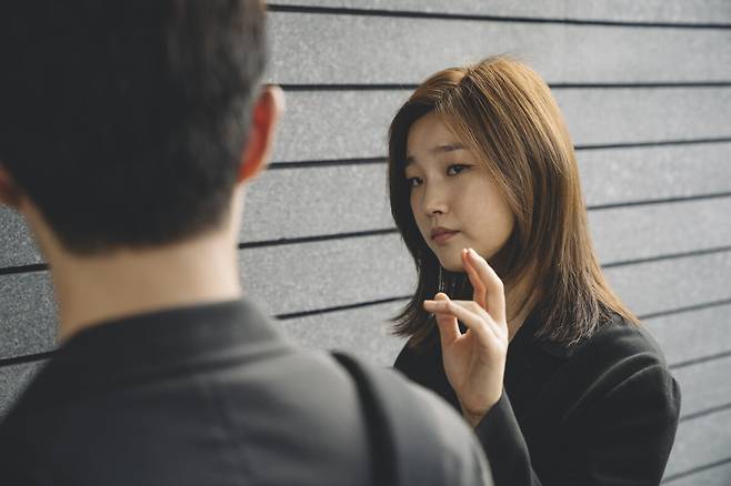 영화 ‘기생충’ 김기정(박소담 분). 네이버 제공