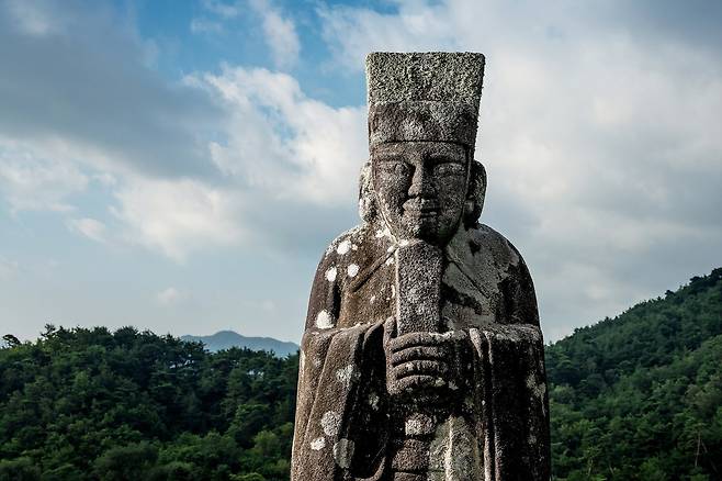 영월 장릉의 문석인  [국가유산청 궁능유적본부 제공. 재판매 및 DB 금지]