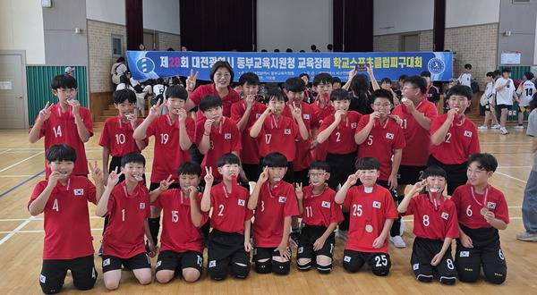▲ 교육장배 학교스포츠클럽 피구대회