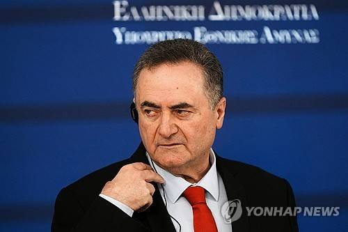 이스라엘 카츠 이스라엘 국방부 장관 [AP 연합뉴스 자료사진. 재판매 및 DB 금지]