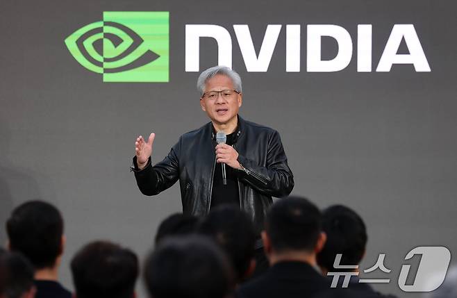 젠슨 황 엔비디아 최고경영자(CEO). (공동취재) 2026.6.8 ⓒ 뉴스1 김민지 기자