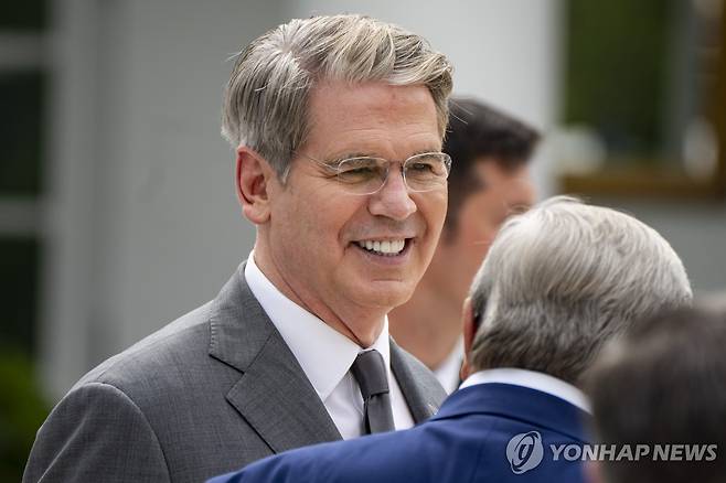 스콧 베선트 미국 재무장관 [UPI=연합뉴스 자료사진. DB 및 재판매 금지]