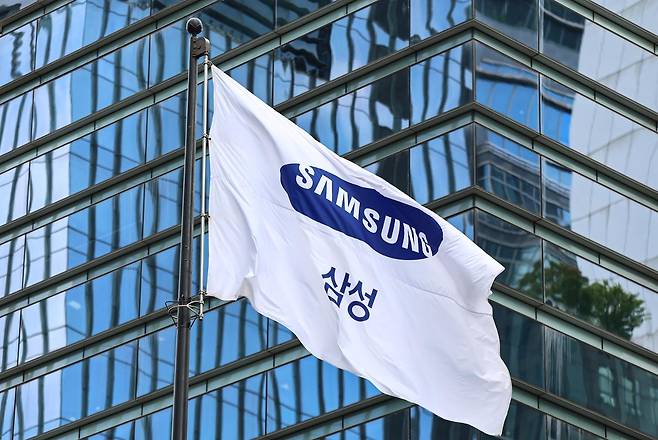 지난달 30일 서울 서초구 삼성전자 사옥. 뉴스1