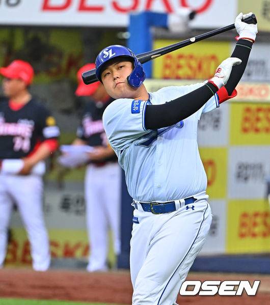 [OSEN=대구, 이석우 기자] 삼성 라이온즈 김도환 145 2026.07.28 / foto0307@osen.co.kr