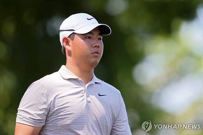 김주형  [게티이미지/AFP=연합뉴스 자료 사진. 재배포 및 DB 금지]
