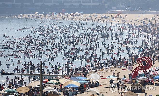 해운대 해수욕장 [연합뉴스 자료 사진]