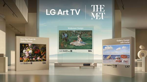 LG전자가 아트 콘텐츠 서비스 'LG 갤러리 플러스'에서 미국 뉴욕 메트로폴리탄 미술관의 명화를 제공한다. [출처=LG전자]