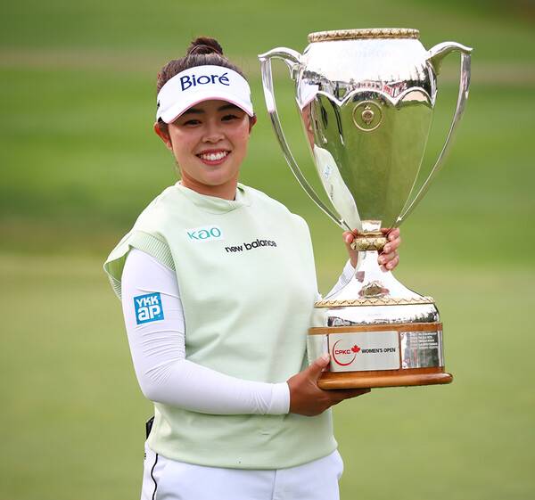 2026년 미국여자프로골프(LPGA) 투어 CPKC 여자오픈에서 우승을 차지한 야마시타 미유(일본). 사진제공=LPGA_Getty (사진을 무단으로 사용하지 마십시오.)