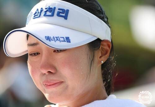 우승을 차지한 뒤 감격의 눈물을 흘리는 서교림. KLPGA 제공
