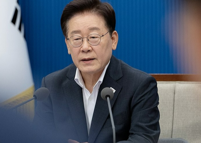 이재명 대통령이 21일 청와대에서 열린 국민주권정부 제1차 반부패정책협의회에서 발언하고 있다. 연합뉴스
