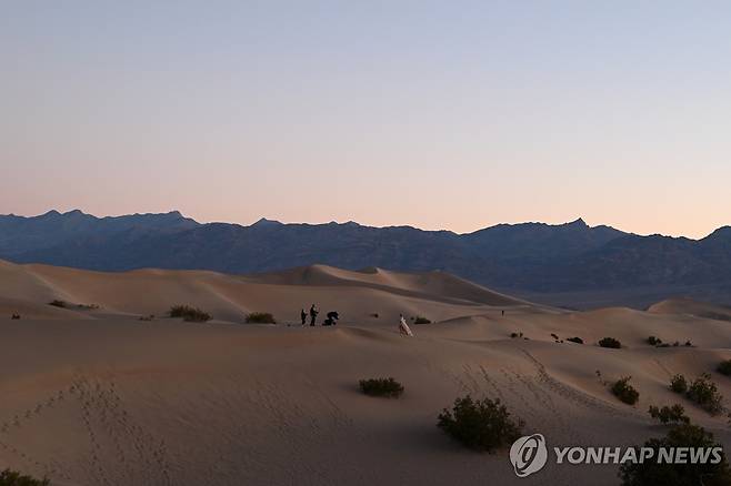 캘리포니아 데스밸리 [AP=연합뉴스. 재판매 및 DB 금지]