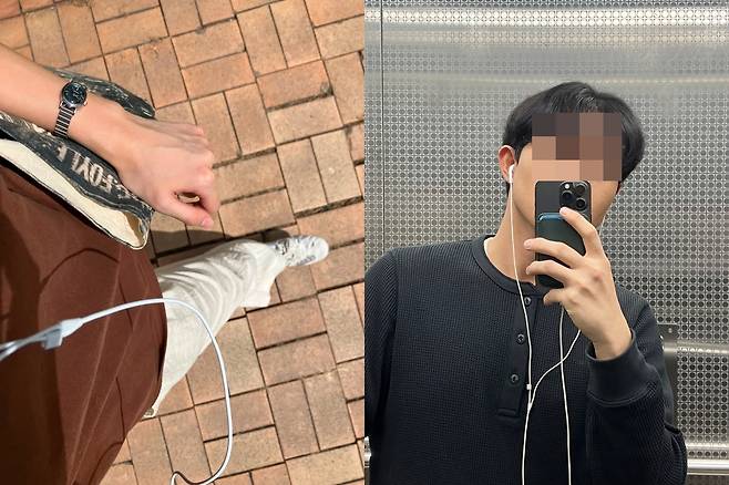 Geração Z publica fotos nas redes sociais comprovando o uso de fones de ouvido com fio [Foto enviada por um leitor]
