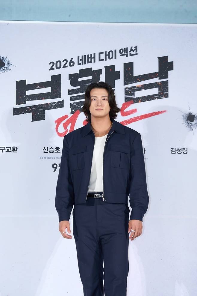 신승호가 '부활남: 더 레드' 제작보고회에 참석했다. / 사진제공=롯데엔터테인먼트