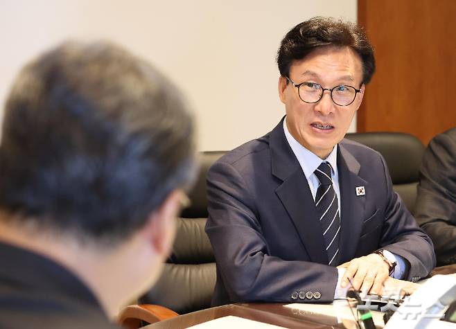 김민석 더불어민주당 대표. 국회사진기자단