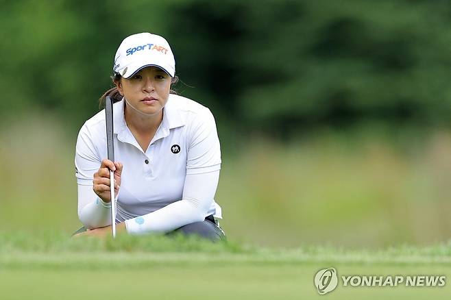 김세영의 FM 챔피언십 1라운드 경기 모습 [게티이미지/AFP=연합뉴스]