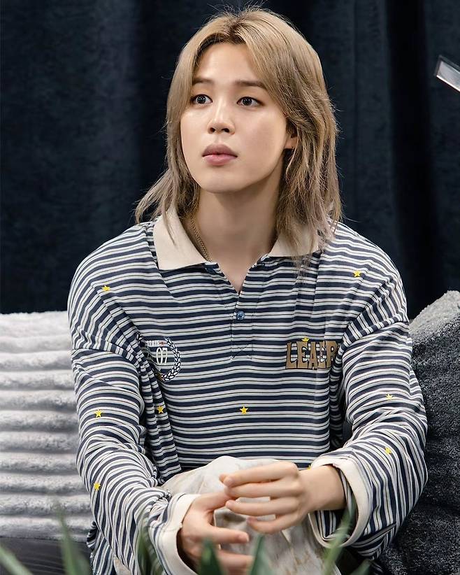 Foto = Redes sociais do Jimin do BTS