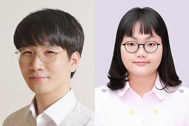 이번 연구를 수행한 공태식(왼쪽) UNIST 교수와 박예지 연구원.[UNIST 제공]