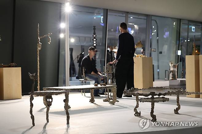 디자인 마이애미 서울 2026 (서울=연합뉴스) 강민지 기자 = 31일 서울 중구 동대문디자인플라자(DDP)에서 '디자인 마이애미 서울 2026'프리뷰가 열리고 있다. 2026.8.31 mjkang@yna.co.kr