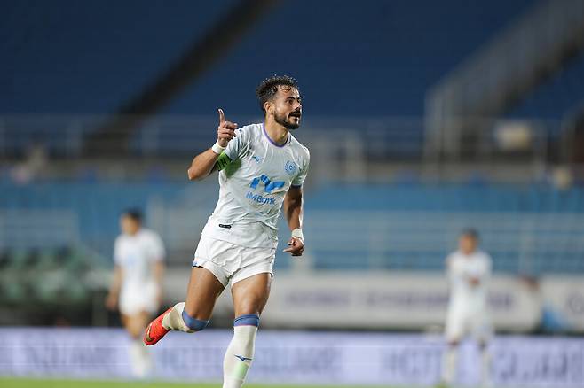 대구FC 세징야가 K리그2 24라운드 MVP를 차지했다. 한국프로축구연맹 제공