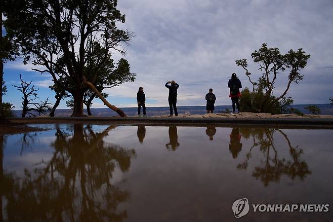 그랜드캐니언 홍수 현장 [AP=연합뉴스. 재판매 및 DB 금지]