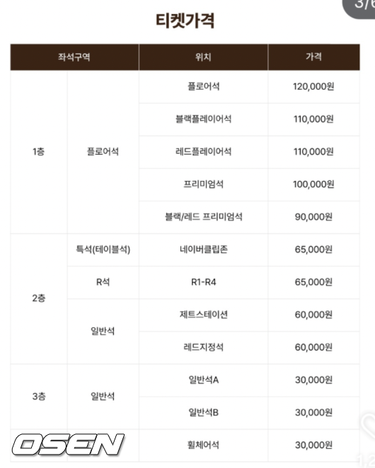 [사진] 갑자기 오른 입장권 가격도 팬들에게 반감을 샀다