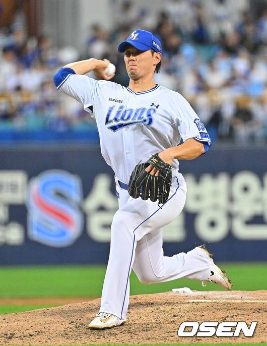[OSEN=대구, 이석우 기자] 삼성 라이온즈 김재윤 123 2026.07.18 / foto0307@osen.co.kr
