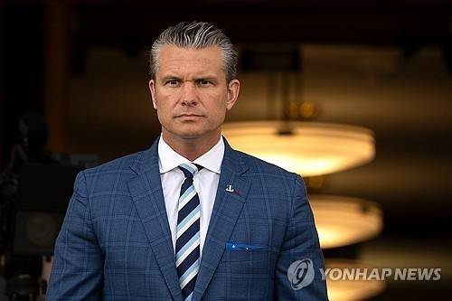 피트 헤그세스 미 전쟁부 장관. AP 연합뉴스