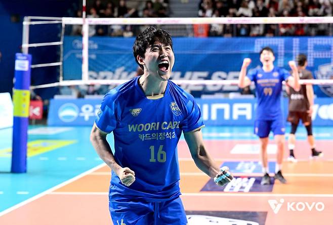 우리카드 아포짓 스파이커 김동영. 사진 한국배구연맹