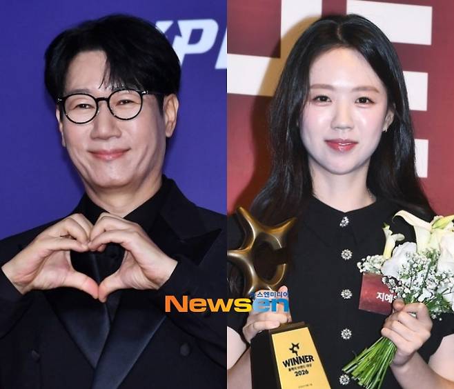 뉴스엔 DB 지석진, 지예은