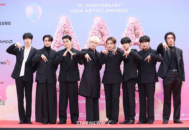 'AAA 2025' 그룹 에이티즈/사진=이동훈 photoguy@