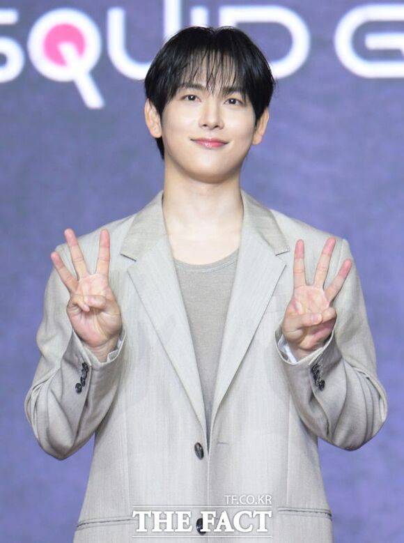 배우 임시완이 제31회 부산국제영화제 폐막식 사회자로 낙점됐다. 사진은 지난해 개최된 넷플릭스 오리지널 시리즈 '오징어 게임' 시즌3의 제작발표회에 참석한 모습. /더팩트 DB