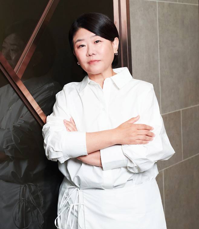 영화 ‘경주기행’ 주연 배우 이정은. 롯데엔터테인먼트 제공