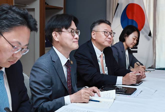 김정관 산업통상부 장관. 연합뉴스