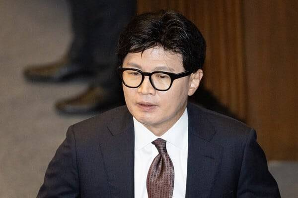 한동훈 무소속 의원이 1일 서울 여의도 국회에서 열린 제439회 정기국회 개회식에 참석하고 있다./뉴스1