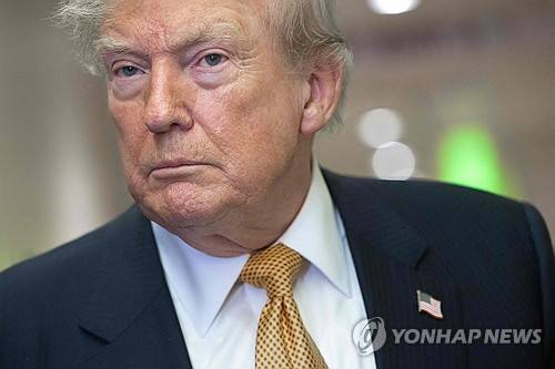 트럼프 대통령 [AFP=연합뉴스. 재판매 및 DB 금지]