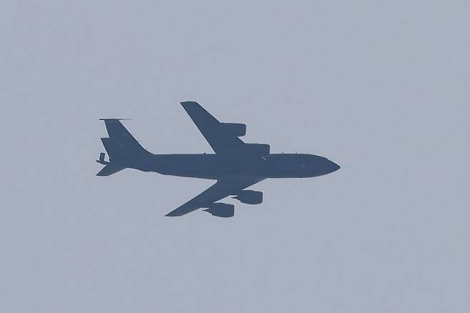 미 공군 KC-135 공중급유기. AFP=연합뉴스