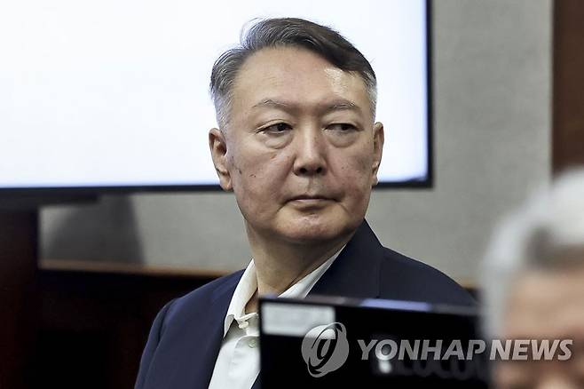 법정 출석한 윤석열 전 대통령 [사진공동취재단·연합뉴스 자료사진. 재판매 및 DB 금지]