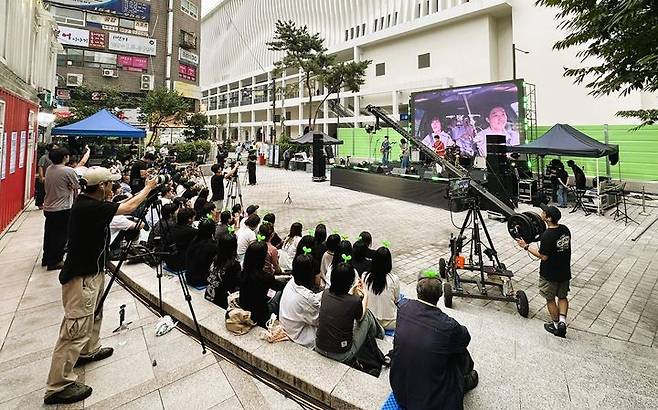 [서울=뉴시스] 도봉구 청년 창작자들의 공연 'OPCD STREET' 현장. (사진=도봉구 제공) 2026.09.07. photo@newsis.com *재판매 및 DB 금지