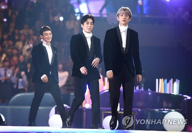 엑소 첸백시 [엠넷 제공. 재판매 및 DB 금지]