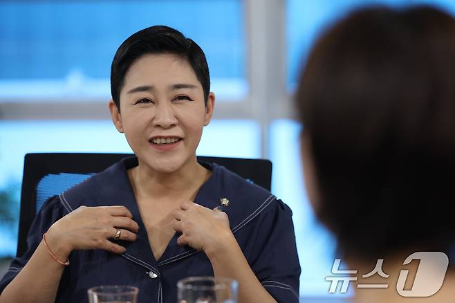 김재원 조국혁신당 의원이 4일 서울 여의도 국회 의원회관에서 뉴스1과 인터뷰를 하고 있다. 2026.9.4 ⓒ 뉴스1 신웅수 기자