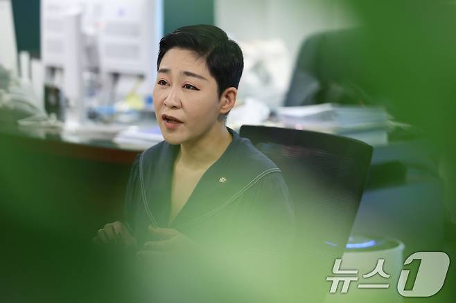 김재원 조국혁신당 의원이 4일 서울 여의도 국회 의원회관에서 뉴스1과 인터뷰를 하고 있다. 2026.9.4 ⓒ 뉴스1 신웅수 기자