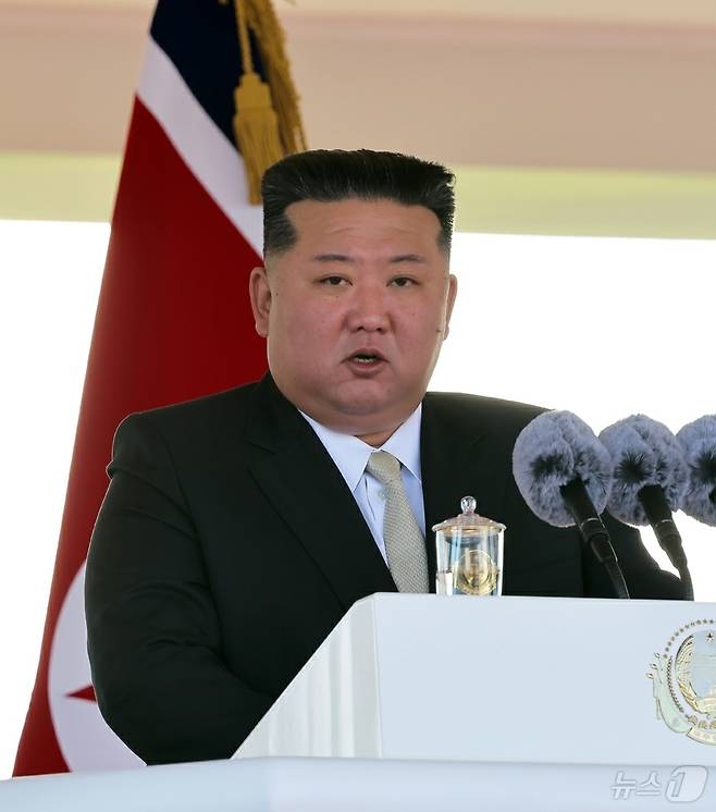 (평양 노동신문=뉴스1) = 김정은 북한 노동당 총비서. [국내에서만 사용가능. 재배포 금지. DB 금지. For Use Only in the Republic of Korea. Redistribution Prohibited] rodongphoto@news1.kr