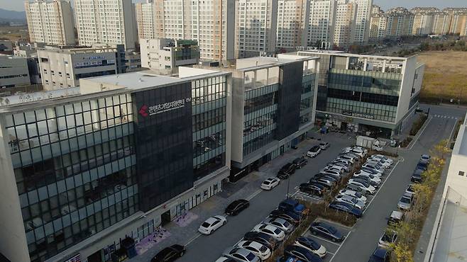 전남콘텐츠기업지원센터 전경.