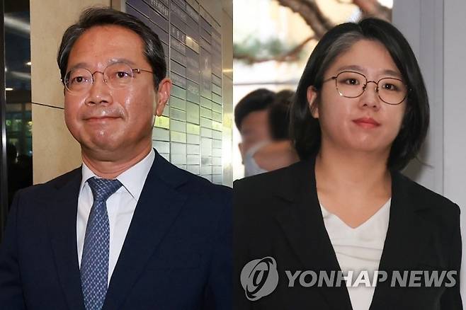 김승원 법무부 장관 후보자·용혜인 성평등가족부 장관 후보자 [연합뉴스 자료사진]
