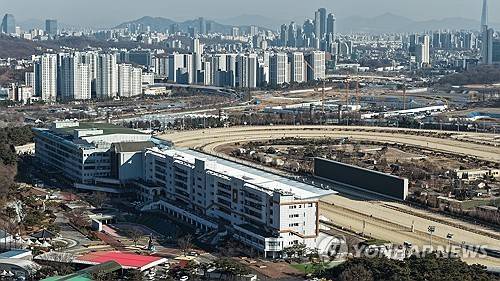 과천 경마공원(렛츠런파크) 모습 [연합뉴스 자료사진]